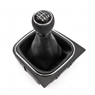 Gear Shift Knob With Boot For VW Golf V VI Jetta 6 Speed - Aftermarket