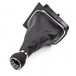 Gear Shift Knob With Boot For VW Golf V VI Jetta 6 Speed - Aftermarket