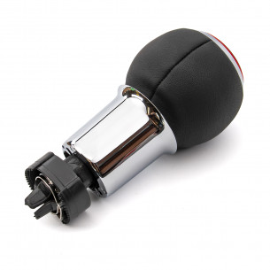 Gear Shift Stick Knob For Audi A3 8P1 S-LINE 5 Speed Red Ring