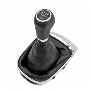 Gear Shift Stick Knob with Boot for Opel Mokka Chevrolet Trax 5-Speed
