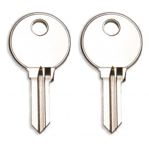 Hekna Gesika Regent Key for Office furniture Lockers Desks 1001-1425 x2
