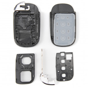 Honda Key Cover With 3 Buttons - Aftermarket