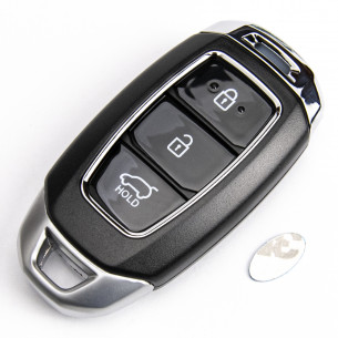 Hyundai i30 Santa Fe Kona Elantra Avante Sleutelbehuizing met 3 knoppen