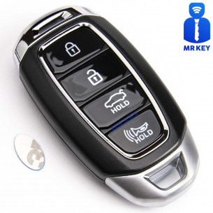 Hyundai Key Cover With 4 Buttons - Aftermarket