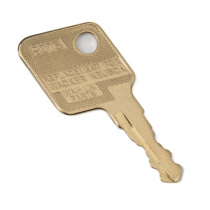 Ignition Key for JCB Bobcat Caterpillar Ford Volvo Forklifts Compactors Excavators