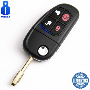 Jaguar Flip Car Key C2C35284 with Electronics