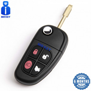 Jaguar Flip Car Key C2C35284 with Electronics