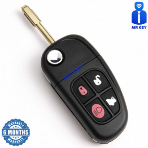 Jaguar Flip Car Key C2C35284 with Electronics