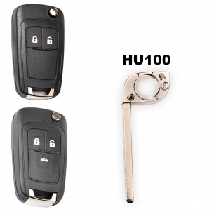 Key Blade HU100 for Opel Keys - Aftermarket