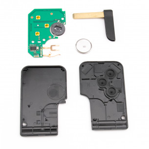 Key Card 433Mhz with 3 Buttons for Renault