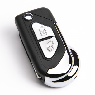 Citroen Flip Key Case With 2 Buttons