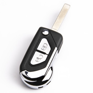 Citroen Flip Key Case With 2 Buttons