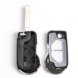 Citroen Flip Key Case With 2 Buttons