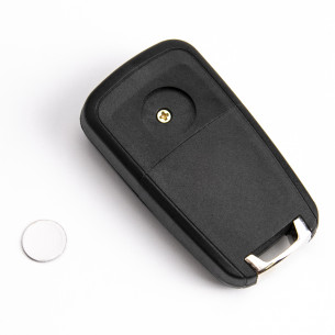 Chevrolet Flip Key Case With 4 Buttons