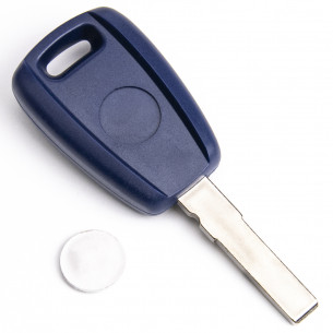 Fiat Car Key Case With 1 Button - Aftermarket