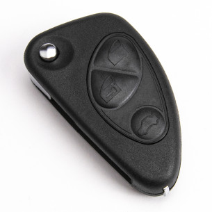 Alfa Romeo Flip Key Case With 3 Buttons - Aftermarket