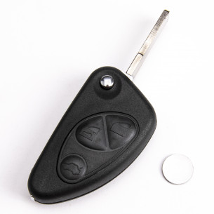 Alfa Romeo Flip Key Case With 3 Buttons