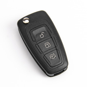 Ford Flip Key Case With 3 Buttons