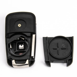 Opel Flip Key Case With 4 Buttons