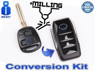 Toyota Key Conversion Kit With 2 Buttons