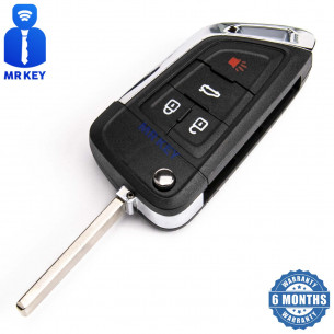 Key Conversion Kit With 4 Buttons for Opel