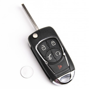 Key Conversion Kit With 5 Buttons for Chevrolet