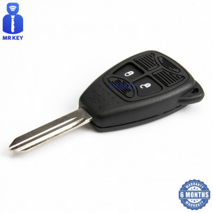 Chrysler Dodge Key Cover With 2 Buttons - Aftermarket