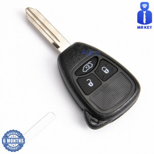 Car Key Cover With 3 Buttons for CHRYSLER DODGE JEEP