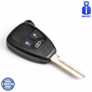 Car Key Cover With 3 Buttons for CHRYSLER DODGE JEEP