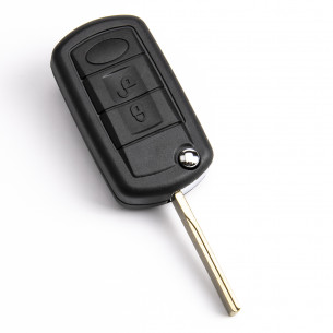 Land Rover Flip Key Cover With 3 Buttons