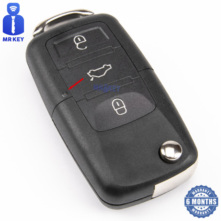 Seat Flip Key cover with 3 Buttons