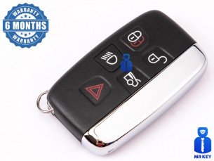 Jaguar Remote Key Cover With 5 Buttons