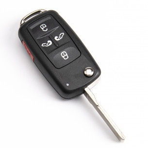 VW Flip Key Cover with 5 Buttons