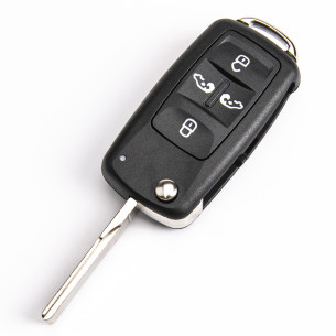 VW Flip Key Cover with 5 Buttons