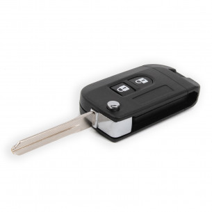 Key Cover Conversion Kit for Nissan Navara Qashqai X-Trail With 2 Buttons - Aftermarket