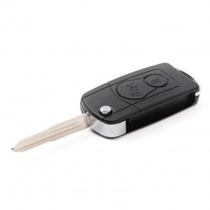 Key Cover Conversion Kit for Ssangyong Actyon Kyron Rexton With 2 Buttons - Aftermarket