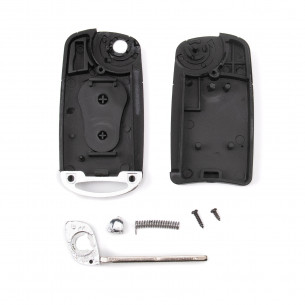 Key Cover Conversion Kit for Ssangyong Actyon Kyron Rexton With 2 Buttons - Aftermarket