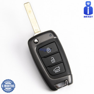 Key Cover for Hyundai With 3 Buttons