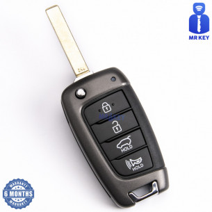 Key Cover for Hyundai With 4 Buttons