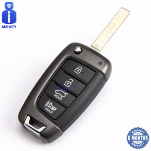 Key Cover for Hyundai With 4 Buttons