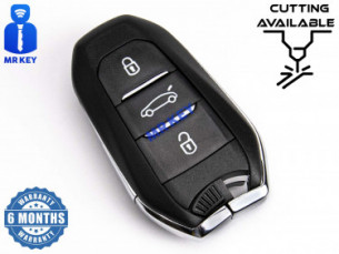 Peugeot Remote Key Cover With 3 Buttons