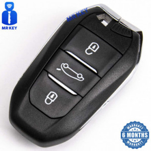 Peugeot Remote Key Cover With 3 Buttons