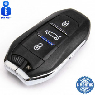 Peugeot Remote Key Cover With 3 Buttons