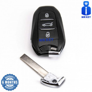 Peugeot Remote Key Cover With 3 Buttons