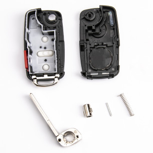 Key Cover for VW Sharan Crafter Seat Alhambra with 5 Buttons