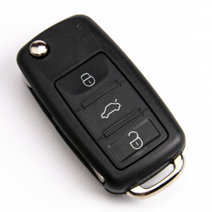 VW Key Cover With 3 Buttons