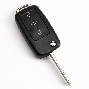 VW Key Cover With 3 Buttons