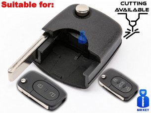 Audi Key Cover Head with Blade