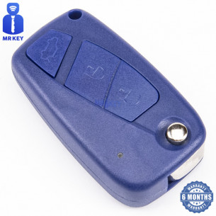 Fiat Flip Key Cover With 3 Buttons