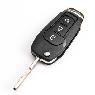 Ford Flip Key Cover With 3 Buttons